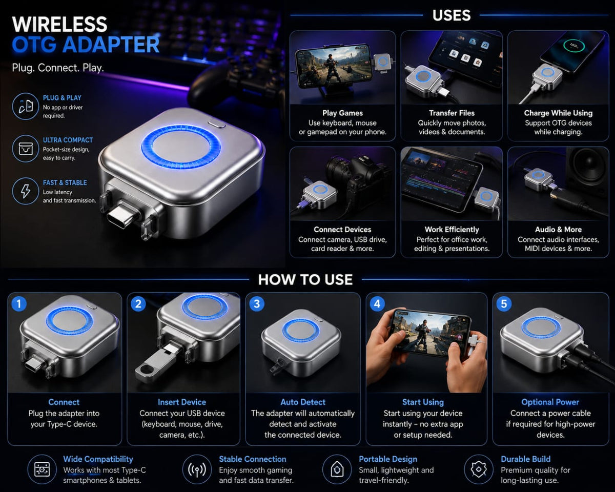 SMART AUTO STOP CHARGING ADAPTER